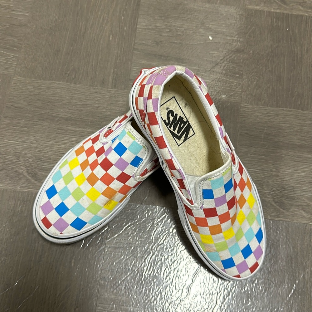 Multi color vans